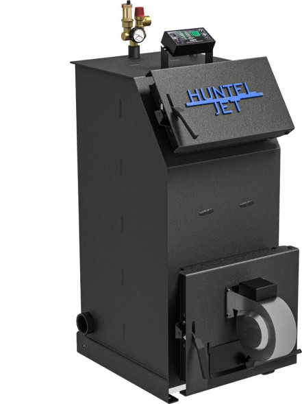 Котел твердотопливный длительного горения Huntel JET 22